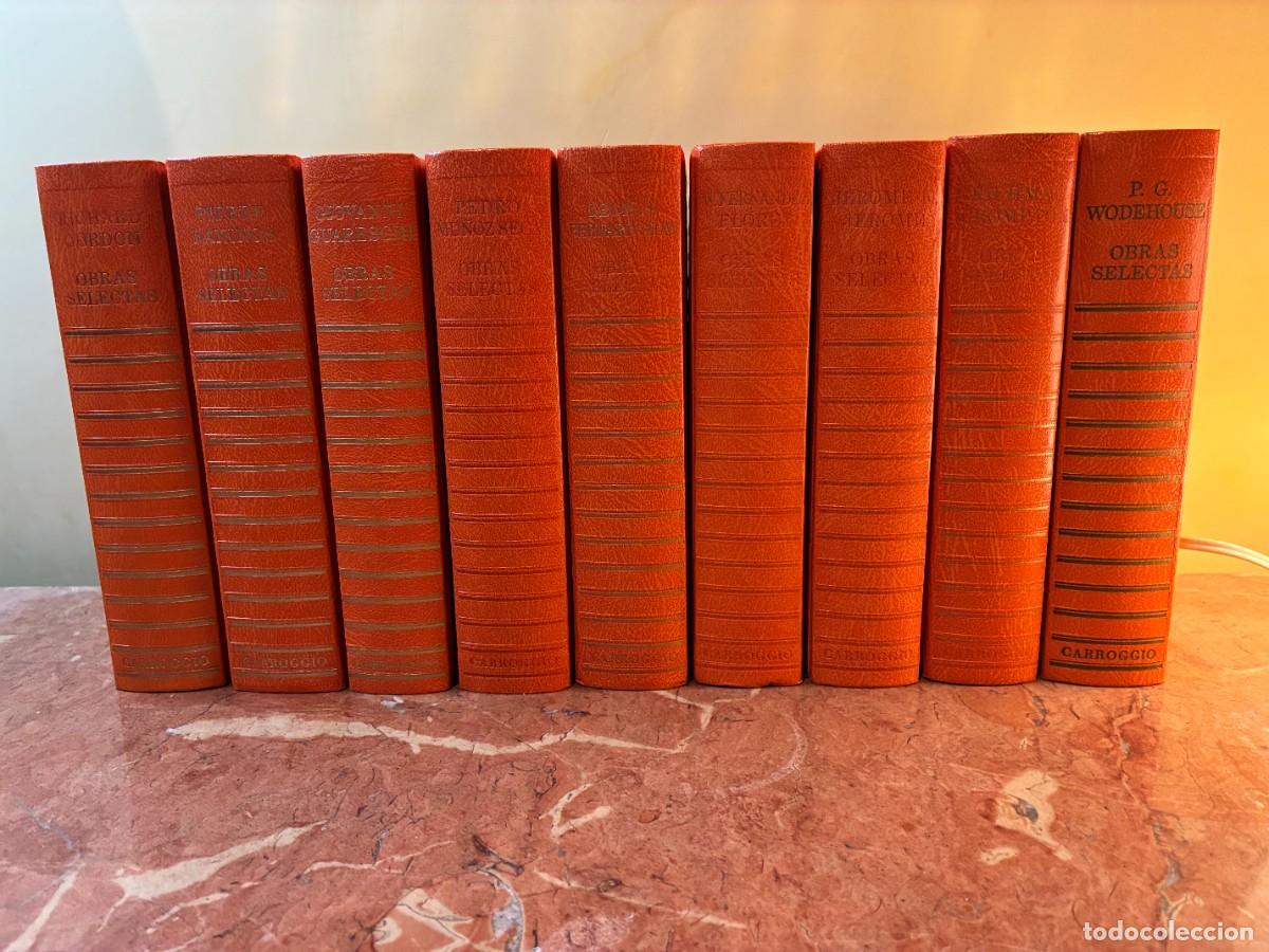 Gebrauchte B&uuml;cher: OBRAS SELECTAS CARROGGIO: GRANDES HUMORISTAS. LOTE DE 9.