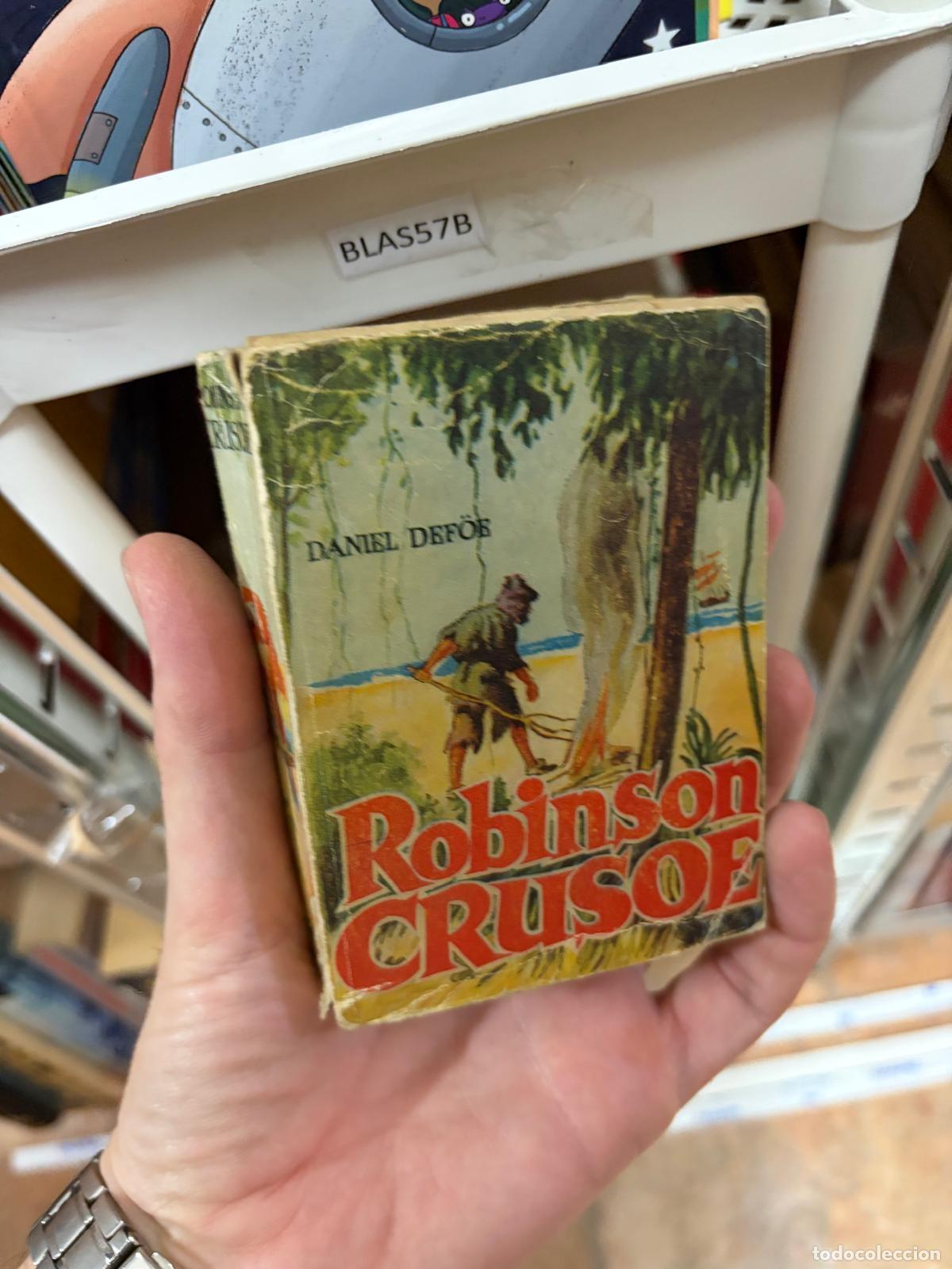 Second hand books: BLAS57B Daniel Defoe Robinson Crusoe - pulga