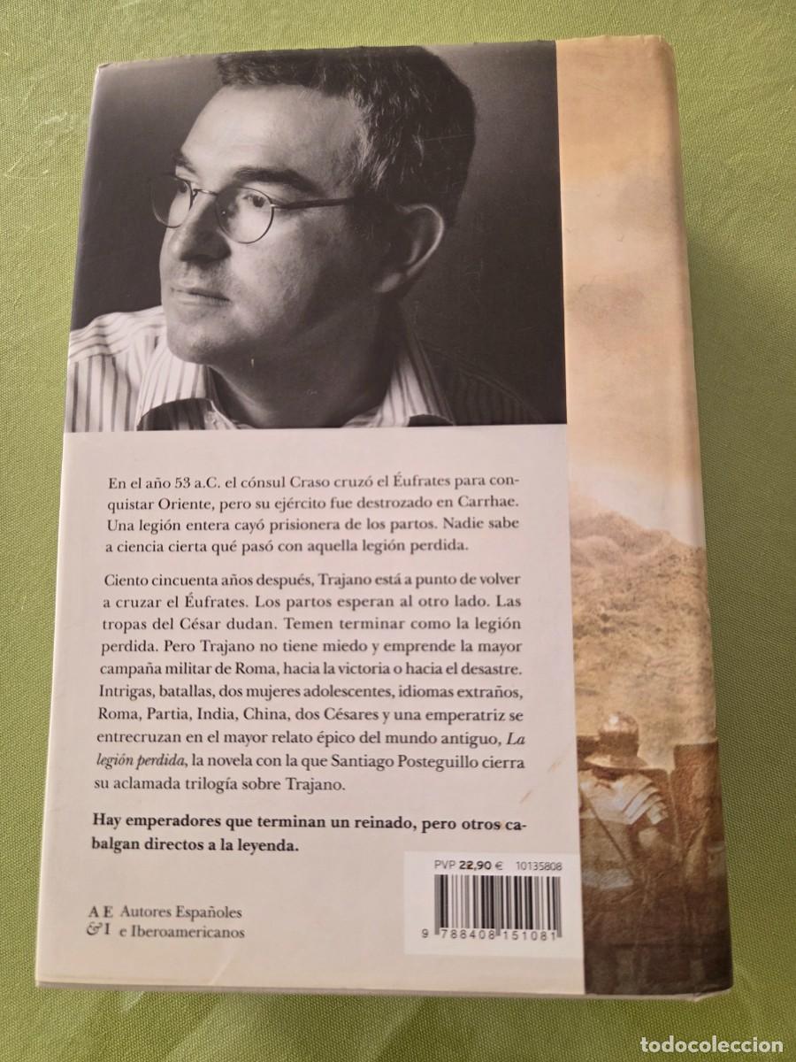 Libros de segunda mano: La legi&oacute;n perdida - Santiago Posteguillo. - Foto 3