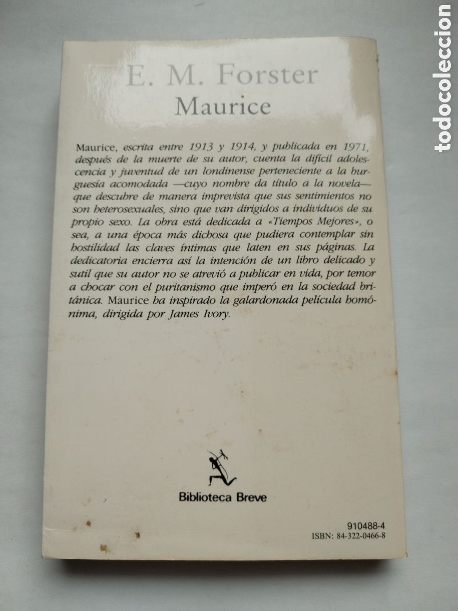 Libros de segunda mano: MAURICE/E. M. FORSTER - Foto 3