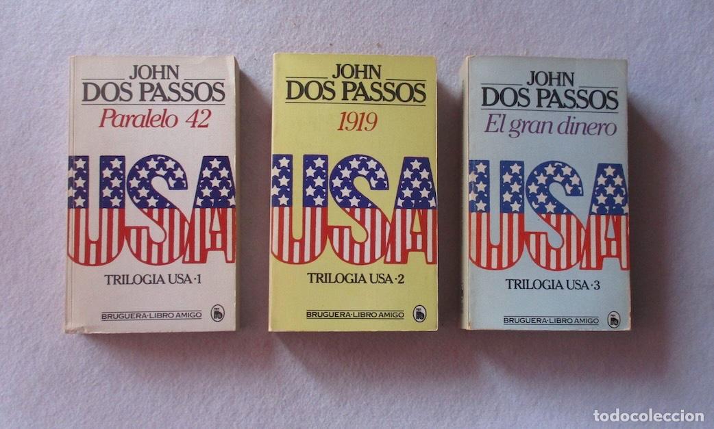 Livros em segunda m&atilde;o: TRILOGIA USA - JOHN DOS PASSOS - 3 TOMOS