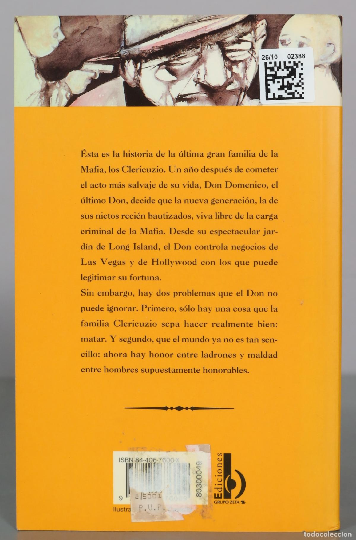 Libros de segunda mano: El &uacute;ltimo Don - Mario Puzo - Ediciones B - Foto 2