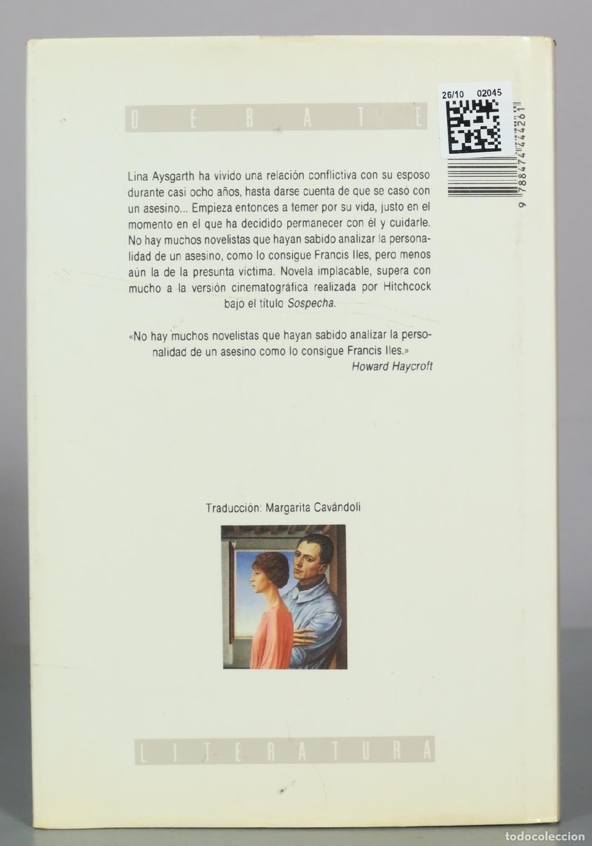 Libros de segunda mano: Complicidad - Francis Iles - Debate - Foto 2