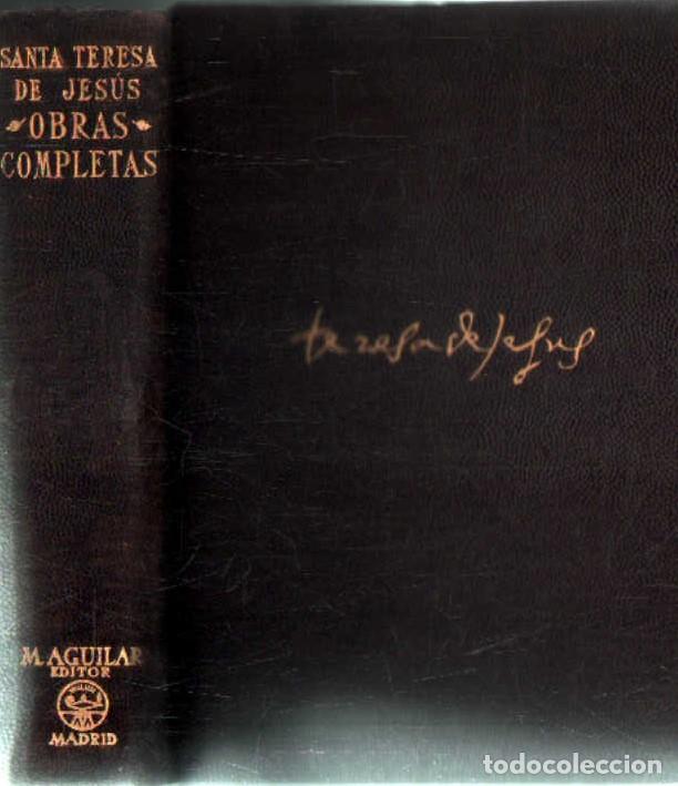 Livros em segunda m&atilde;o: SANTA TERESA DE JESUS, OBRAS COMPLETAS. A-AGUI-1287