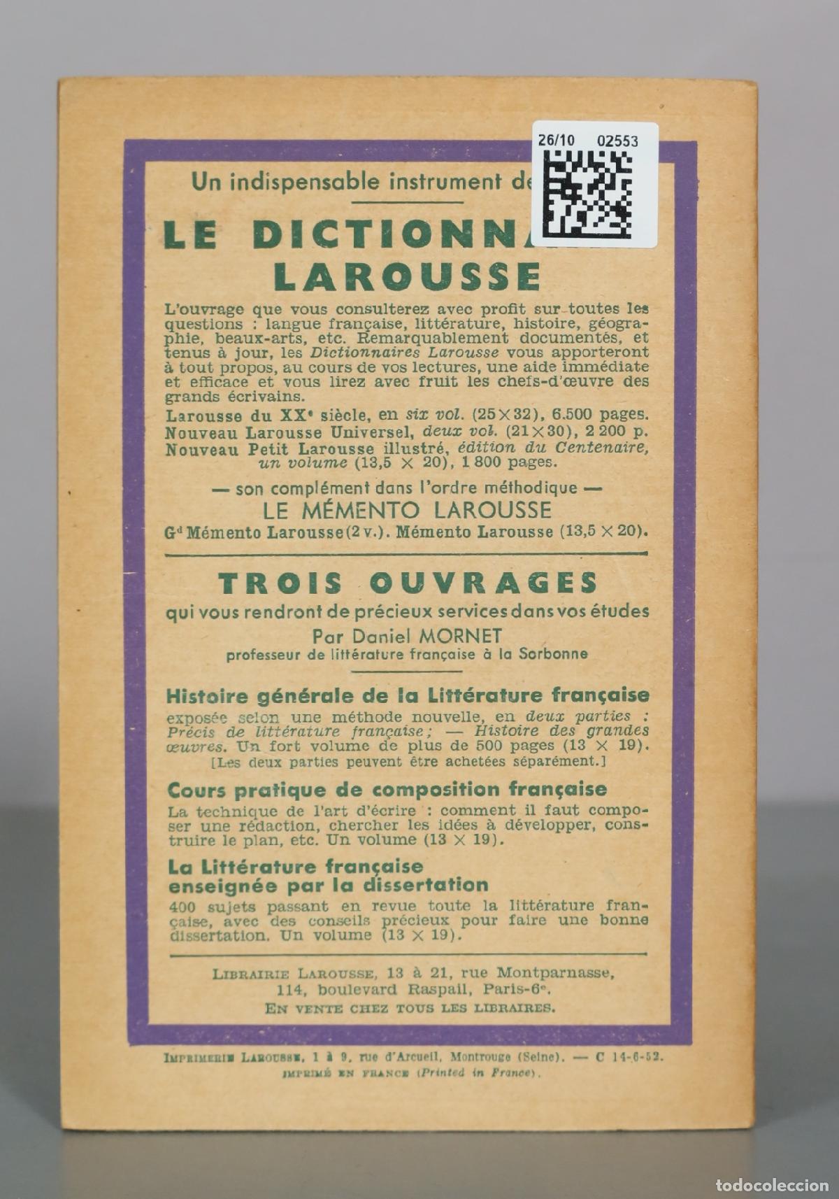 Libros de segunda mano: Les Provinciales - Blaise Pascal - Larousse - Foto 2