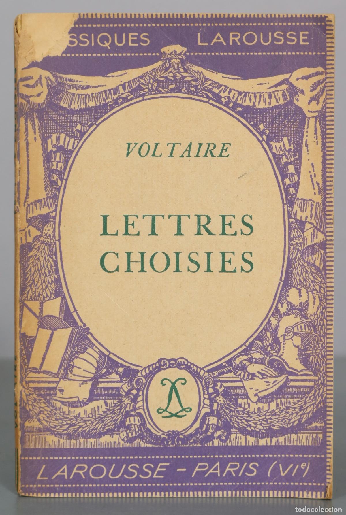 Libros de segunda mano: Lettres choisies - Voltaire - Librairie Larousse