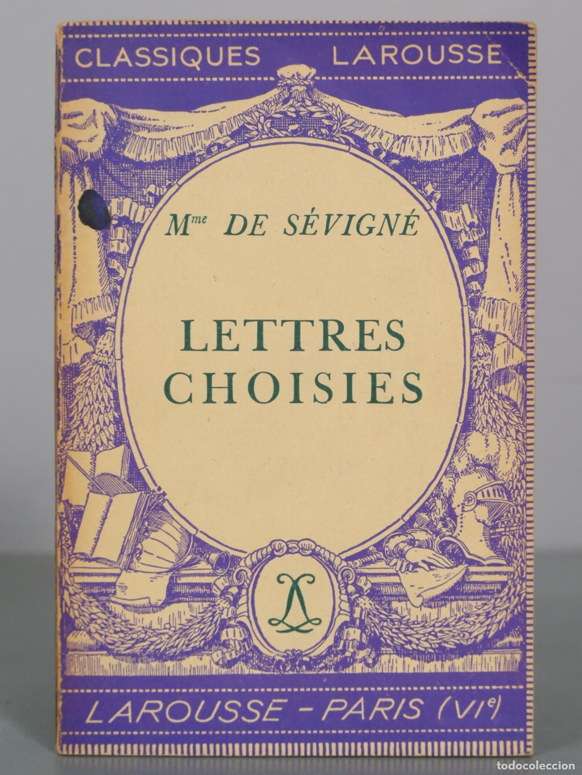 Gebrauchte B&uuml;cher: Lettres choisies - Mme de S&eacute;vign&eacute; - Classiques Larousse