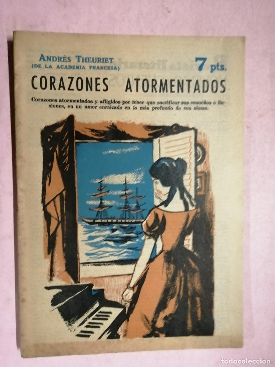 Libros de segunda mano: NOVELAS Y CUENTOS. CORAZONES ATORMENTADOS (ANDRES THEURIET)