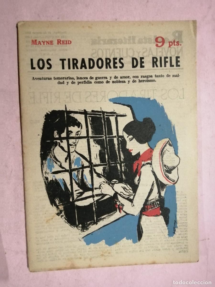 Libros de segunda mano: NOVELAS Y CUENTOS. LOS TIRADORES DE RIFLE (MAYNE REID)