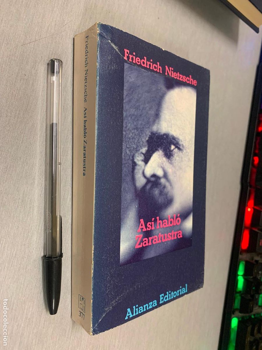 Libros de segunda mano: AS&Iacute; HABL&Oacute; ZARATUSTRA / FRIEDRICH NIETZSCHE / ALIANZA EDITORIAL 1977