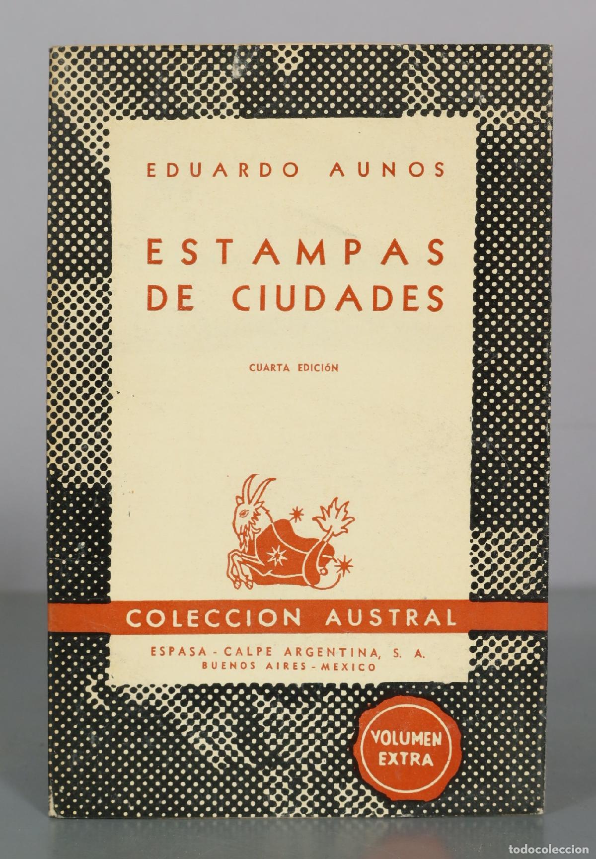 Second hand books: Estampas de Ciudades - Eduardo Aunos - Espasa Calpe