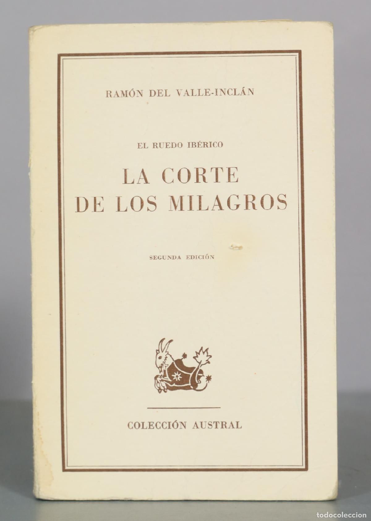 Libros de segunda mano: La Corte de los Milagros - Ram&oacute;n del Valle-Incl&aacute;n - Espasa-Calpe