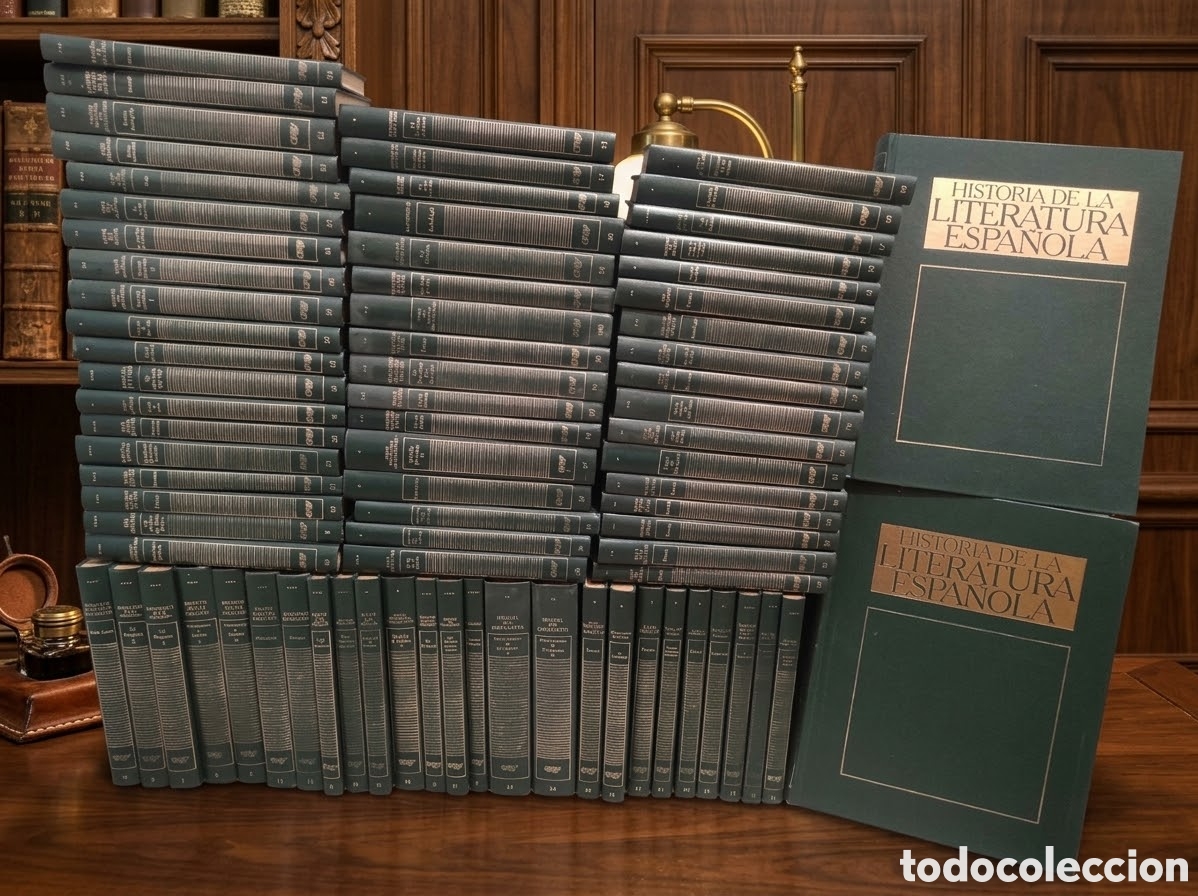 Livros em segunda m&atilde;o: Colecci&oacute;n completa + 4 tomos grandes. Cl&aacute;sicos Literatura Espa&ntilde;ola. Editorial Orbis.