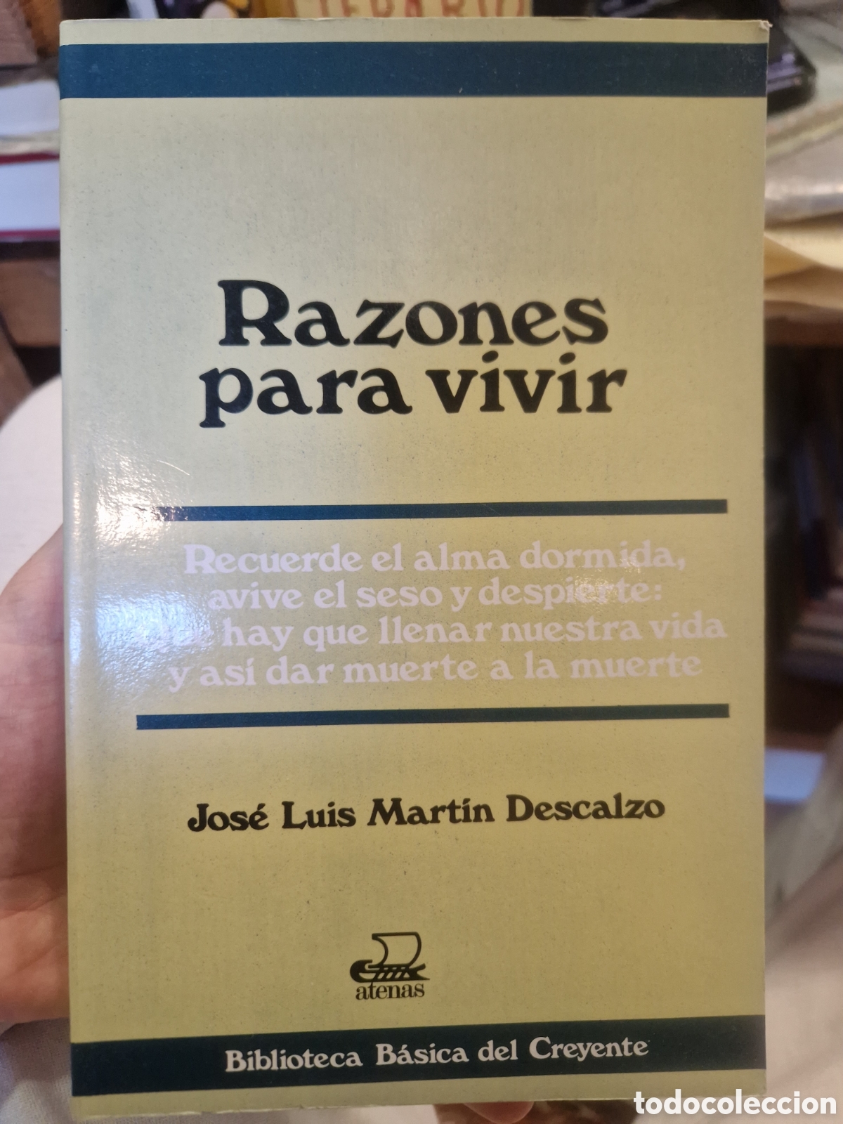 Second hand books: MART&Iacute;N DESCALZO, Jos&eacute; Luis. Razones para vivir