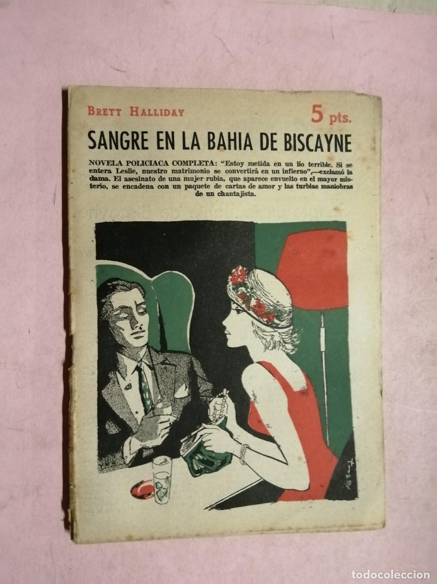 Second hand books: NOVELAS Y CUENTOS. SANGRE EN LA BAHIA DE BISCAYNE (BRETT HALLIDAY)