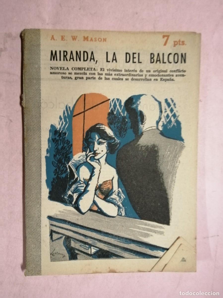 Libri di seconda mano: NOVELAS Y CUENTOS. MIRANDA LA DEL BALCON (A. E. W. MASON)