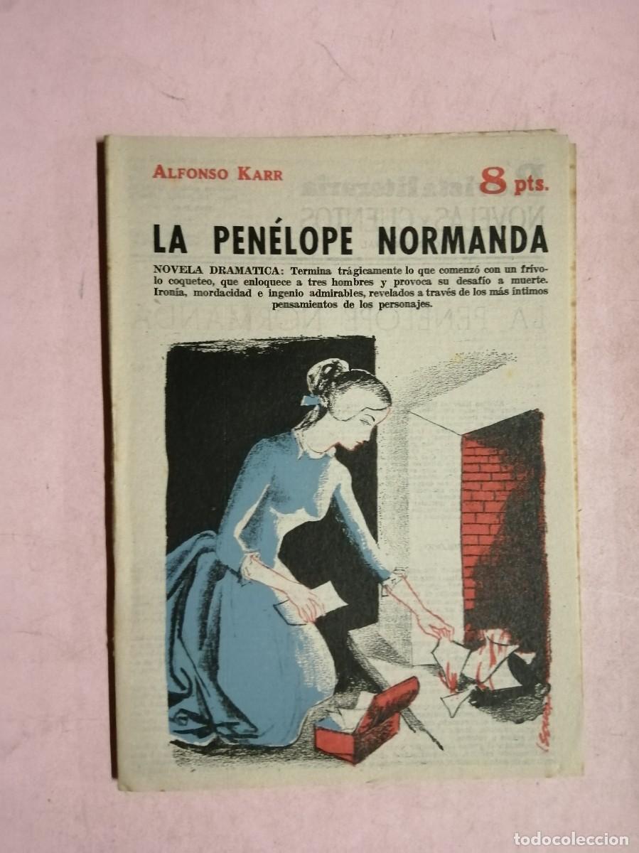 Libri di seconda mano: NOVELAS Y CUENTOS. LA PENELOPE NORMANDA (ALFONSO KARR)