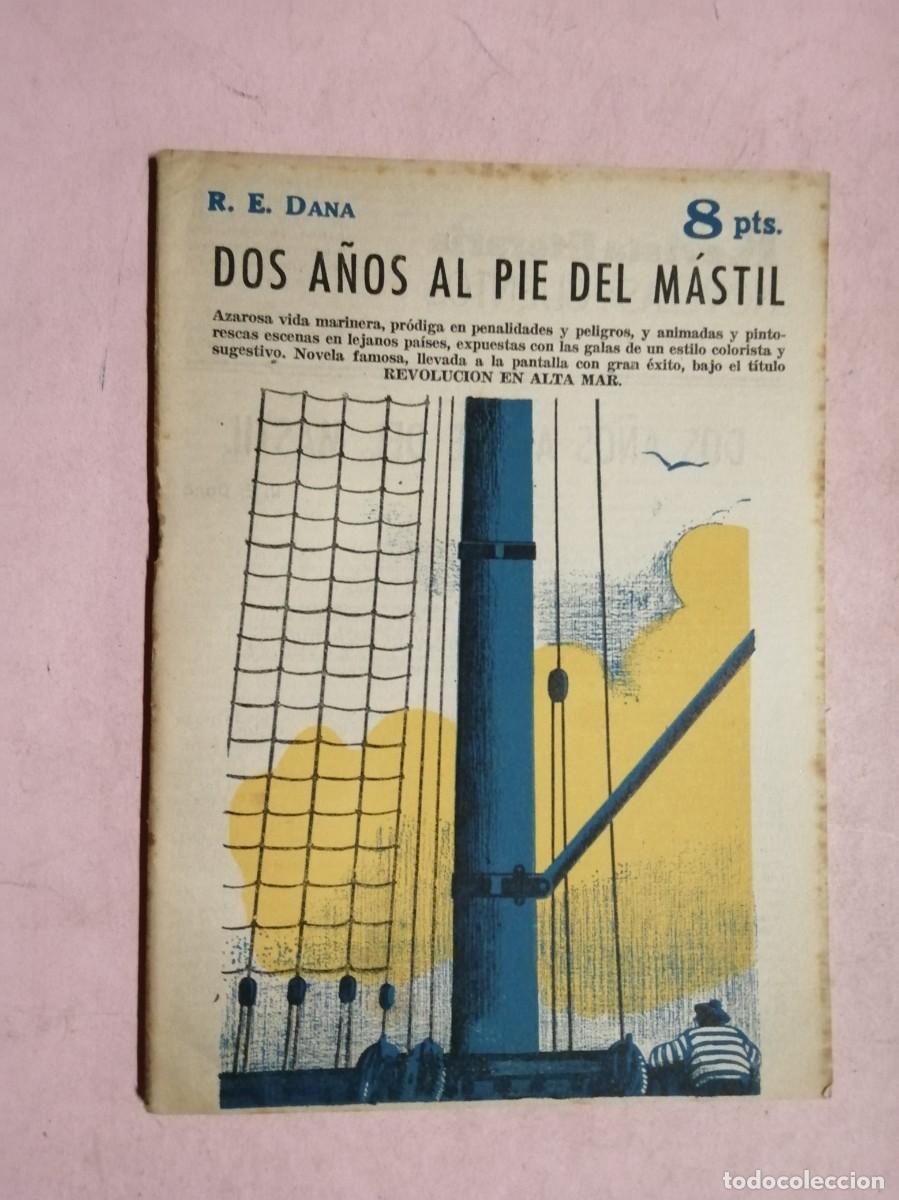 Libri di seconda mano: NOVELAS Y CUENTOS. DOS A&Ntilde;OS AL PIE DEL MASTIL (R. E. DANA)