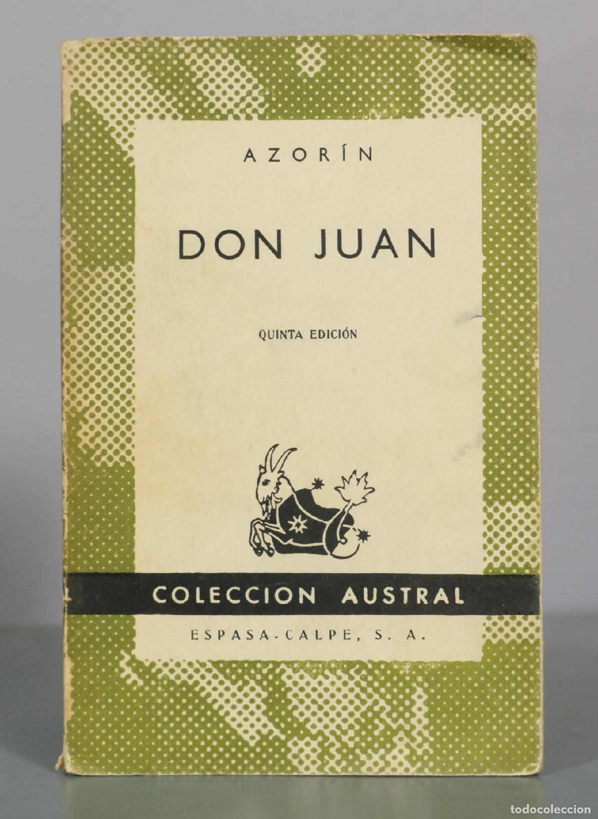 Libri di seconda mano: Don Juan - Azor&iacute;n - Quinta Edici&oacute;n - Espasa Calpe