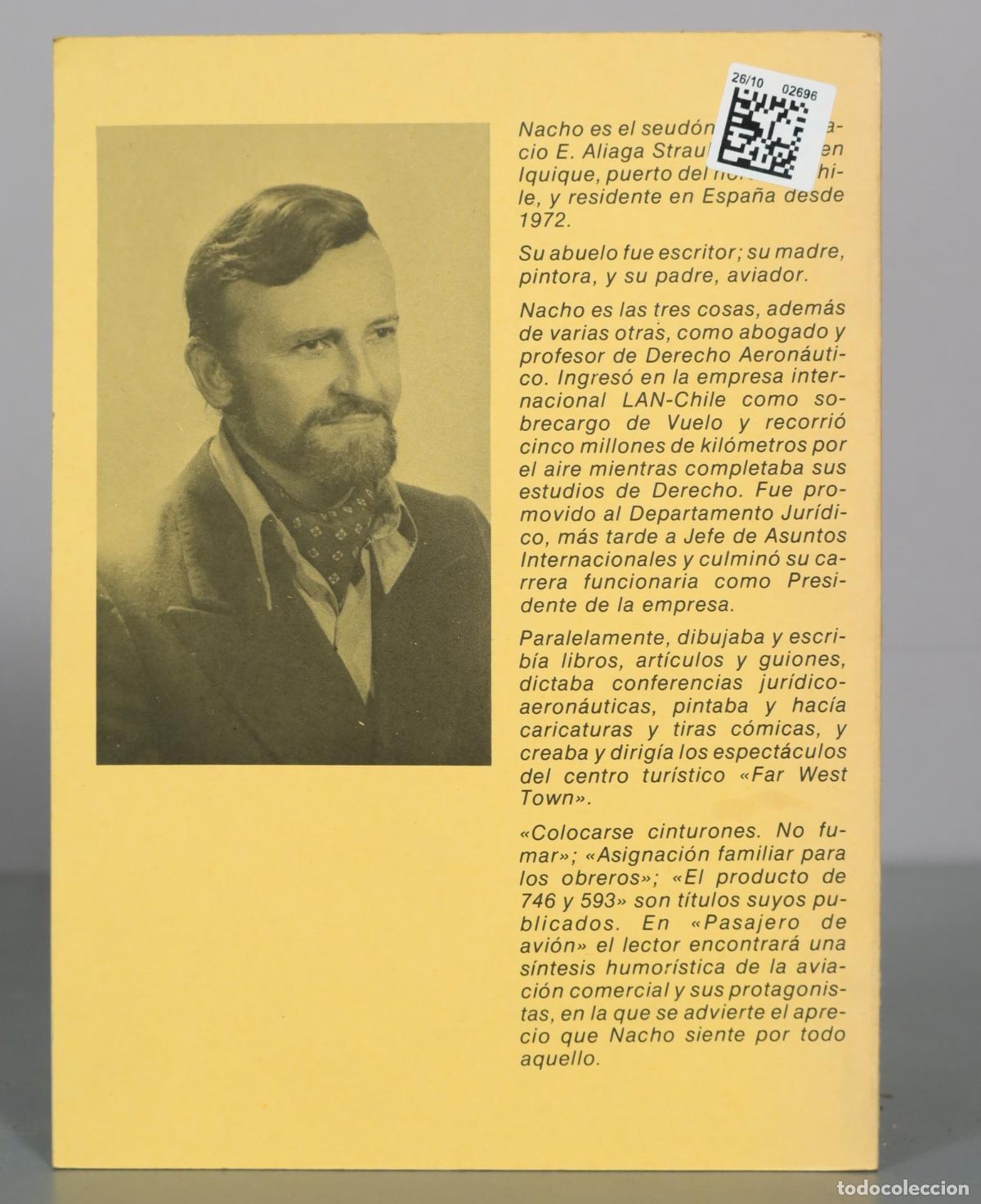 Libros de segunda mano: Pasajero de avion - Nacho - Foto 2