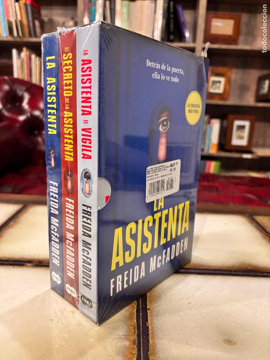 Libros de segunda mano: La asistenta. Freida McFadden. Trilog&iacute;a completa. NUEVA