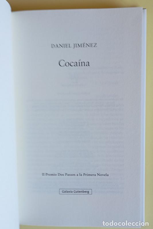 Libros de segunda mano: COCAINA - DANIEL JIMENEZ - Foto 4