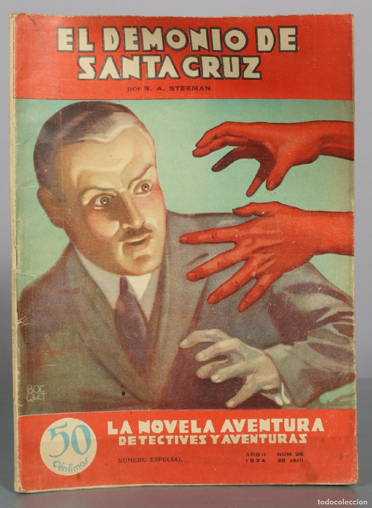 Gebrauchte B&uuml;cher: El demonio de Santa Cruz - S. A. Steeman - La Novela Aventura