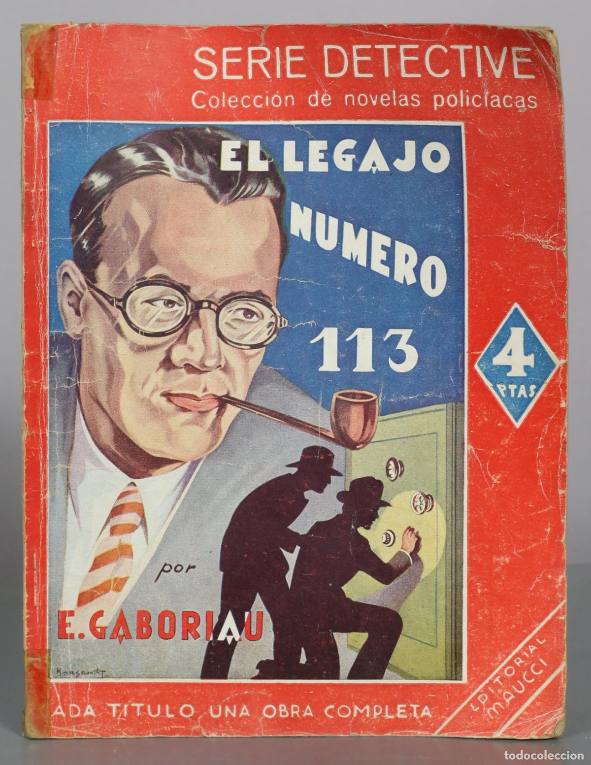 Gebrauchte B&uuml;cher: El Legajo N&uacute;mero 113 - E. Gaboriau - Editorial Maucci