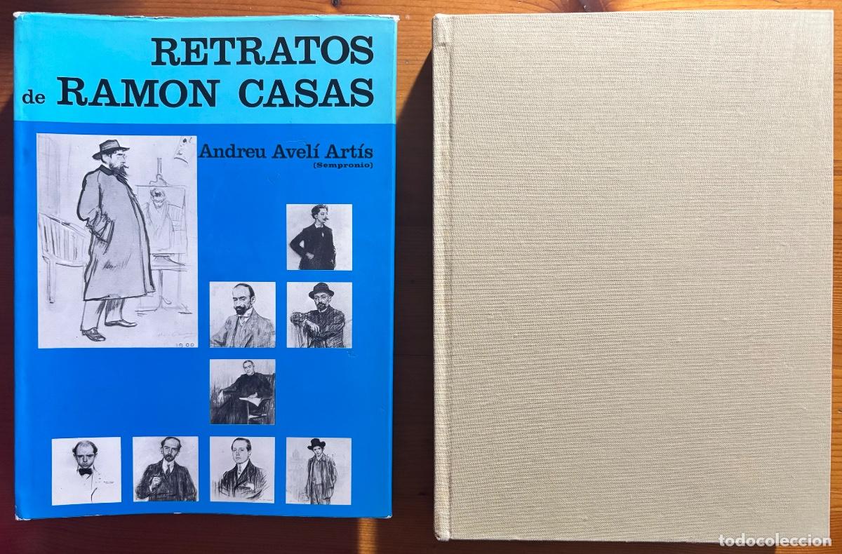 Livros em segunda m&atilde;o: RETRATOS DE RAMON CASAS- ANDREU AVELI ARTIS- 1 EDICION- BARCELONA 1971