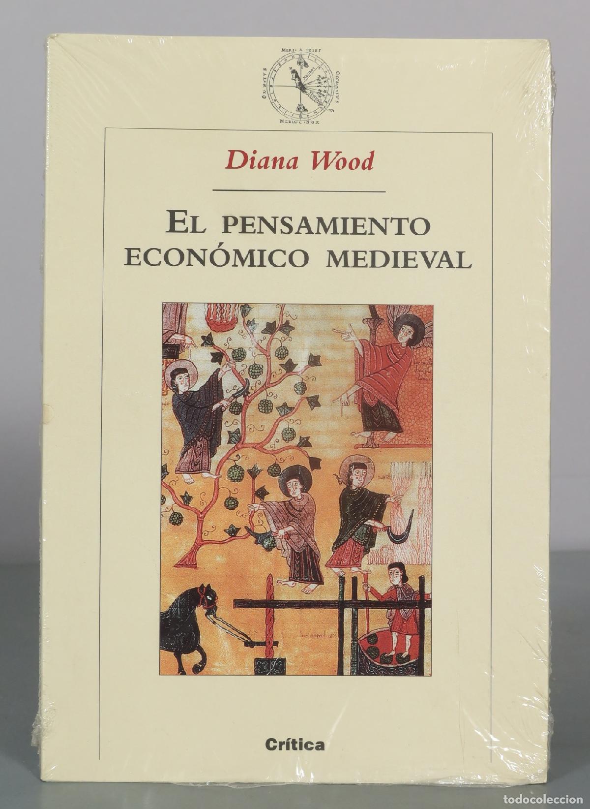 Livros em segunda m&atilde;o: El pensamiento econ&oacute;mico medieval - Diana Wood - Cr&iacute;tica . PRECINTADO