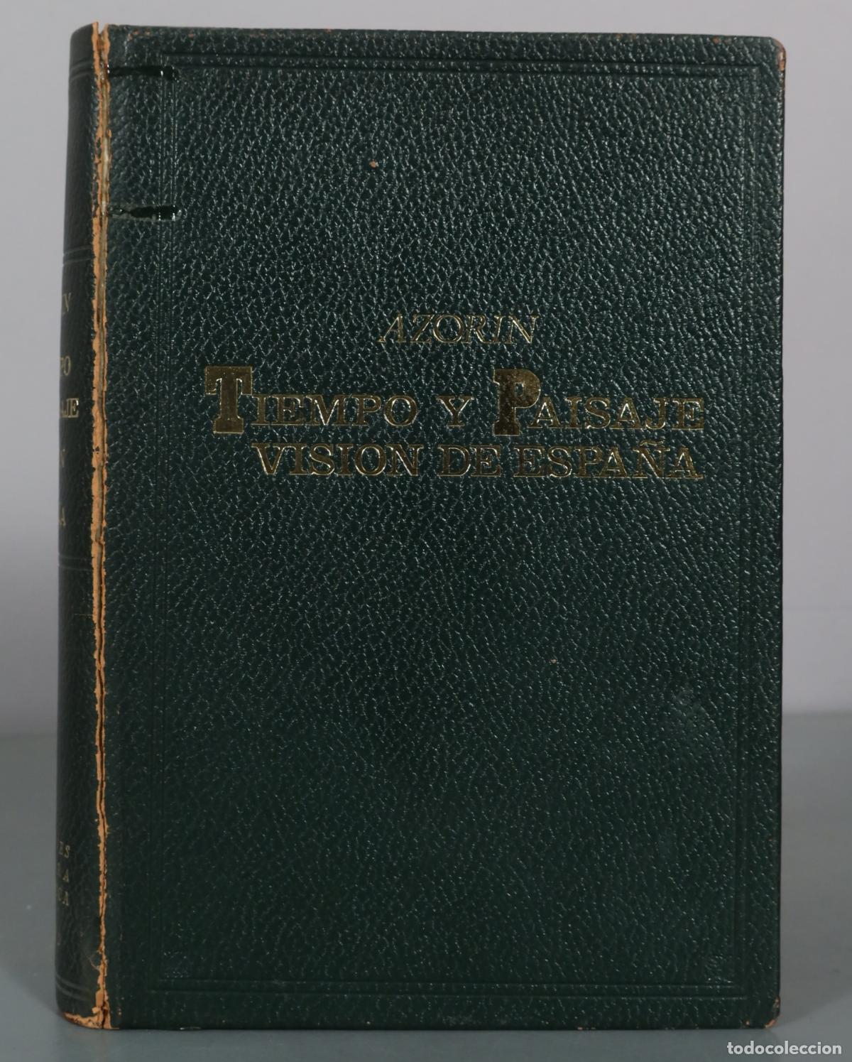 Libri di seconda mano: Tiempo y Paisaje - Vision de Espa&ntilde;a - Azorin