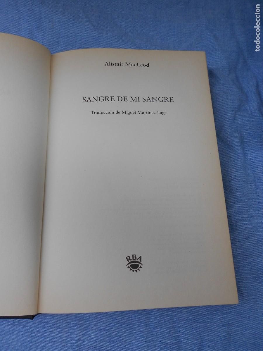 Libros de segunda mano: SANGRE DE MI SANGRE. MACLEOD - Foto 3