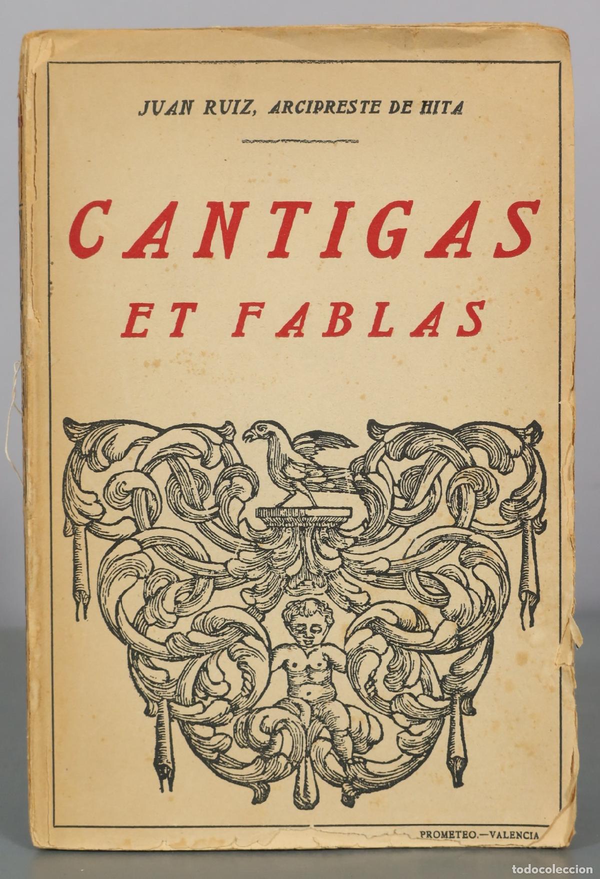 Second hand books: Cantigas et fablas - Juan Ruiz, Arcipreste de Hita - Prometeo