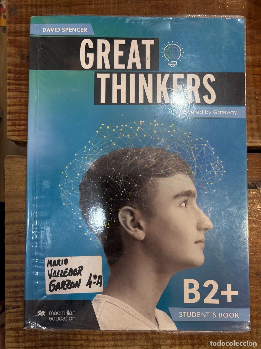 Libros de segunda mano: GREAT THINKERS B2+ Student's book & eReader: libro de texto y versi&oacute;n digital (licencia 15 meses) Sp