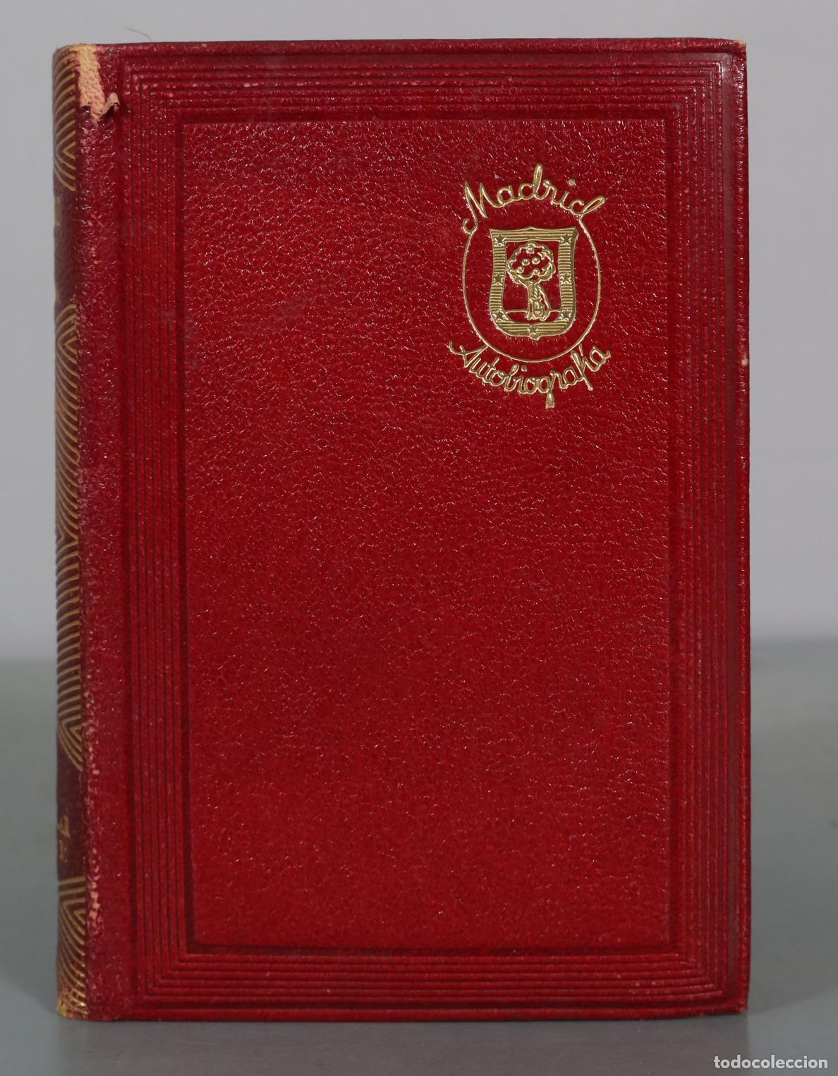 Libri di seconda mano: MADRID. AUTOBIOGRAFIA. SAINZ DE ROBLES. AGUILAR 1949