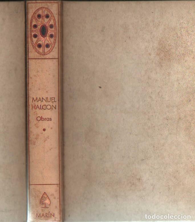 Libri di seconda mano: MANUEL HALC&Oacute;N, OBRAS. TOMO I. A-LESP-1166