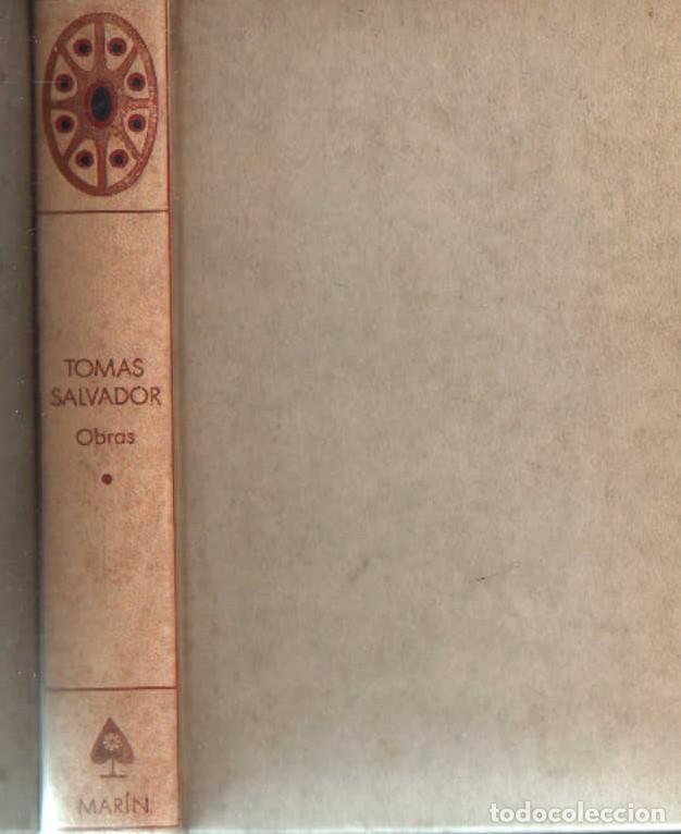 Libri di seconda mano: TOM&Aacute;S SALVADOR, OBRAS. TOMO I. A-LESP-1168