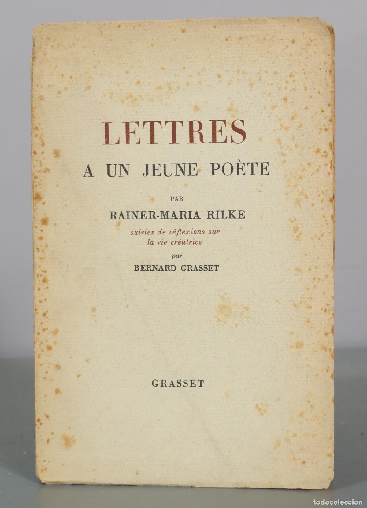 Gebrauchte B&uuml;cher: Lettres &agrave; un jeune po&egrave;te - Rainer-Maria Rilke - Grasset