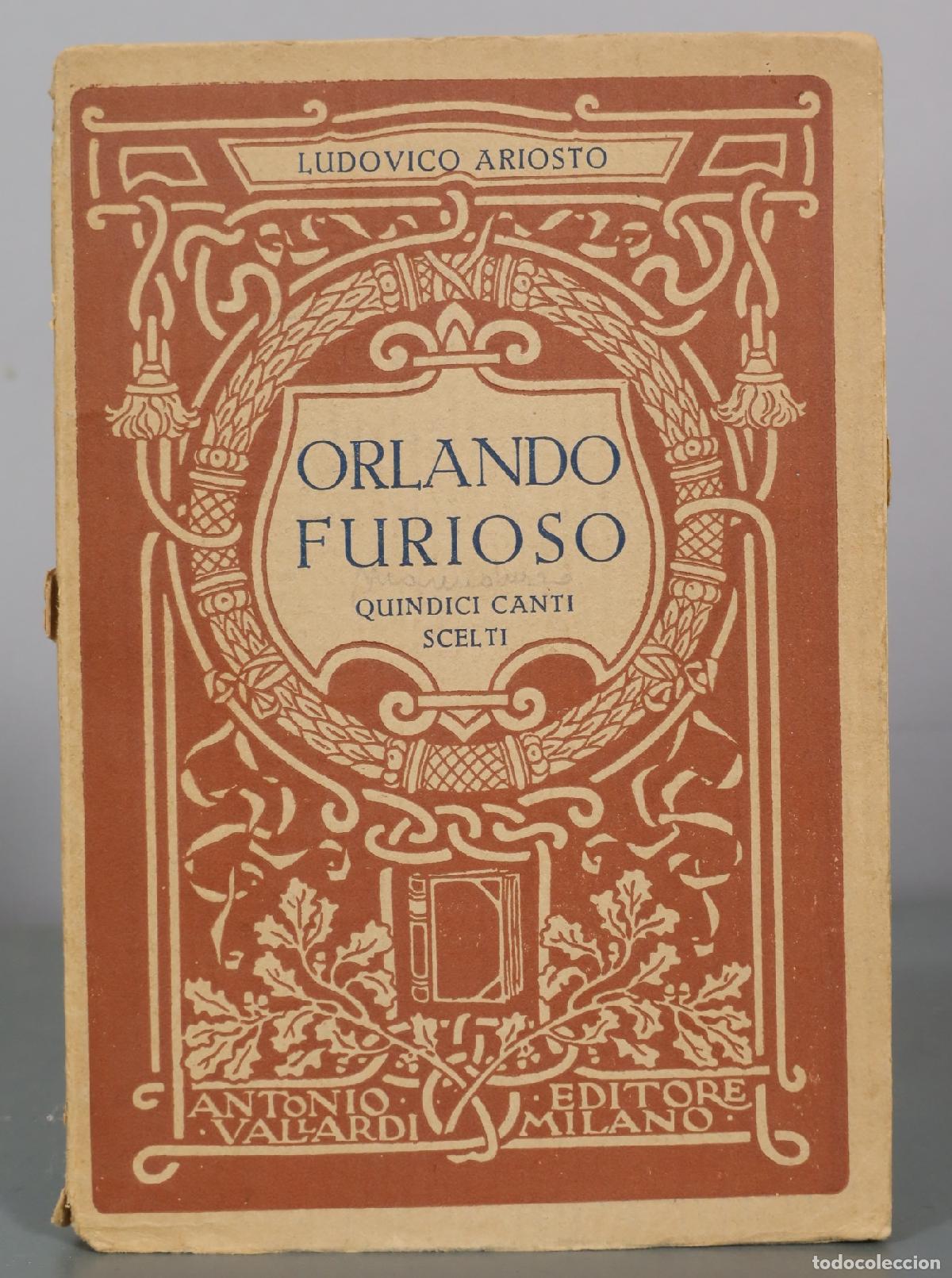 Gebrauchte B&uuml;cher: Orlando Furioso - Quindici canti scelti - Ludovico Ariosto - Antonio Vallardi Editore