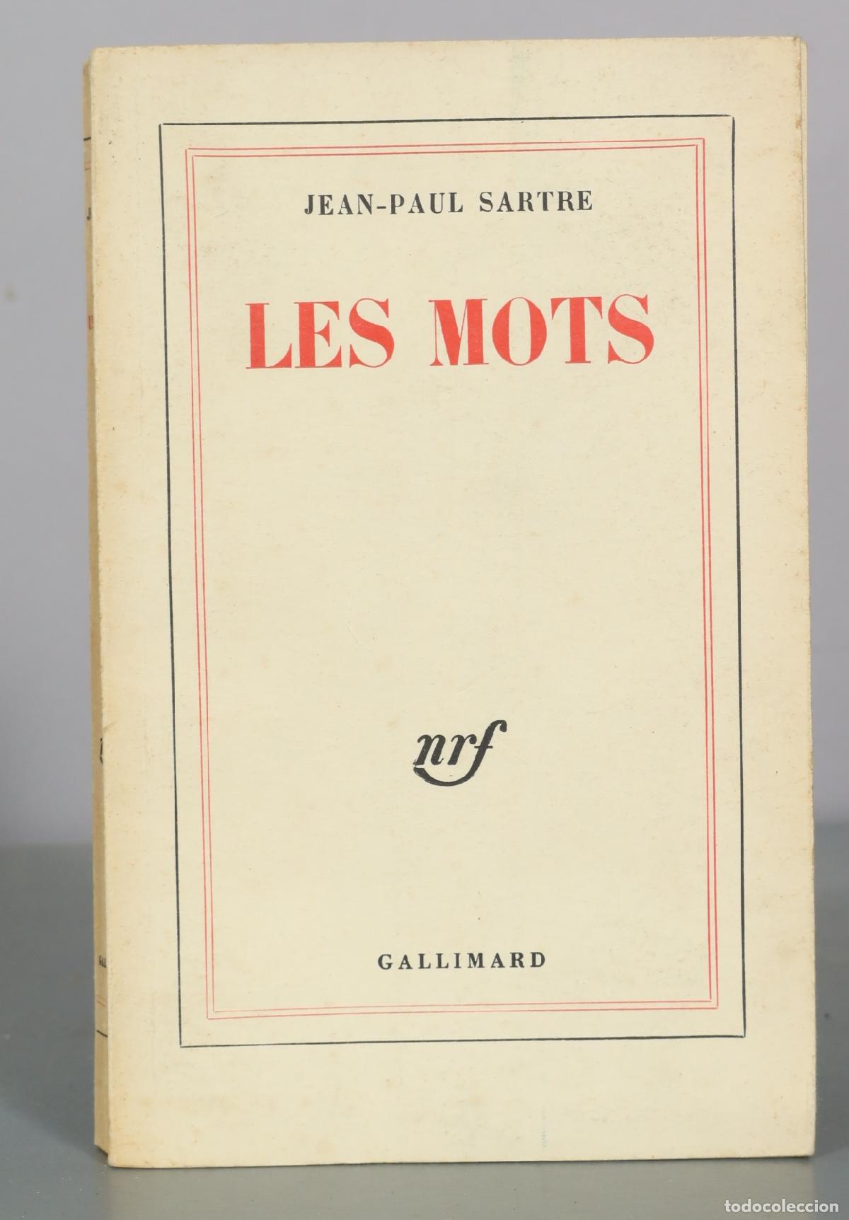 Gebrauchte B&uuml;cher: Les Mots - Jean-Paul Sartre - Gallimard
