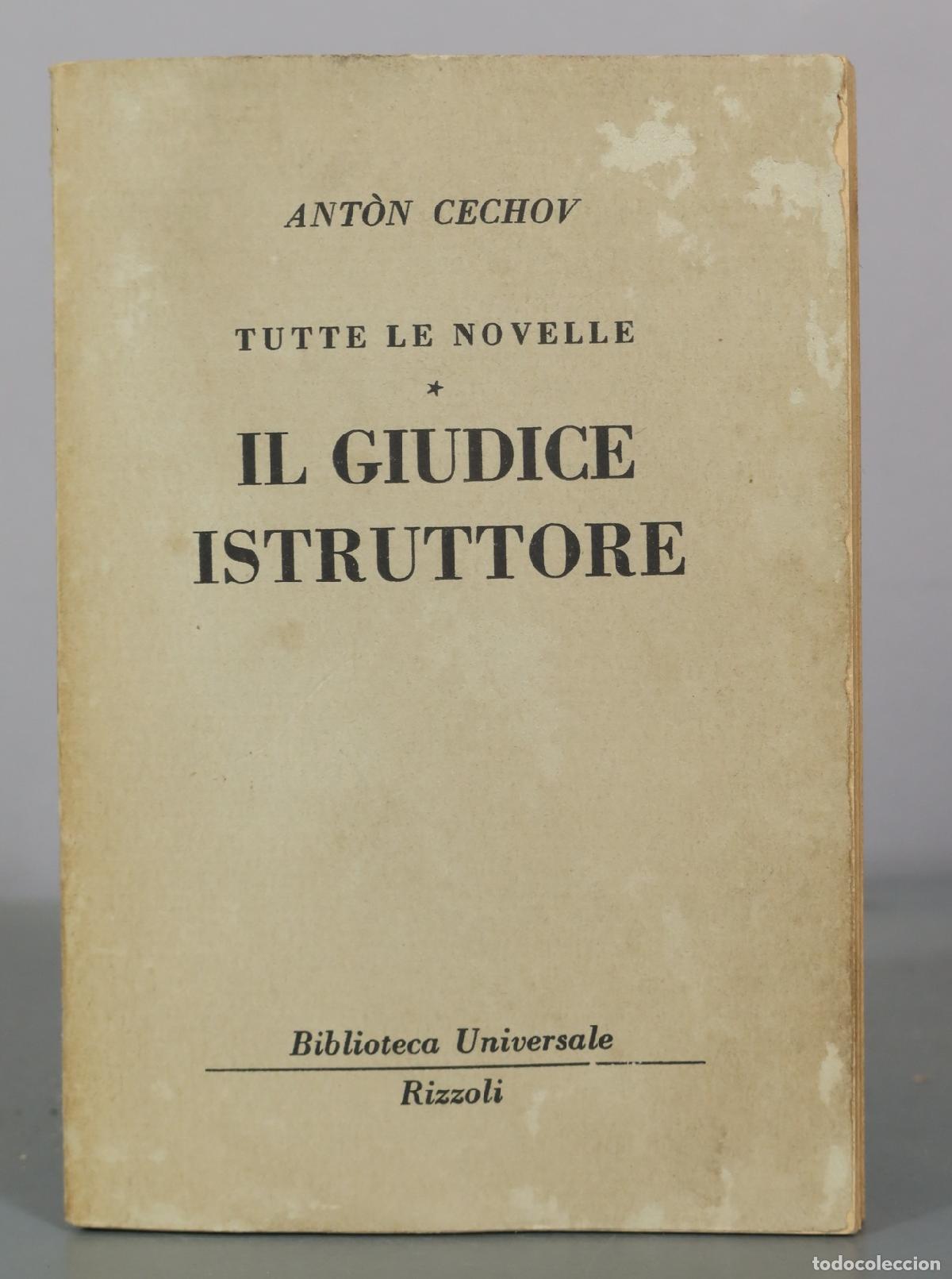 Second hand books: Il giudice istruttore - Ant&ograve;n Cechov - Rizzoli