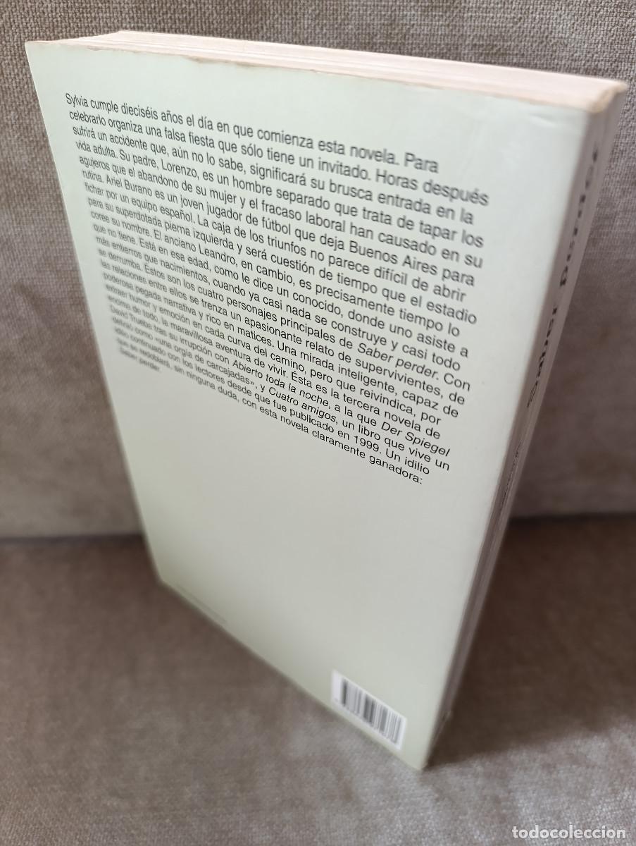 Libros de segunda mano: DAVID TRUEBA - SABER PERDER - ANAGRAMA, 2008 - 1&ordf; ED. - Foto 3
