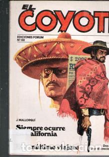 Libri di seconda mano: El Coyote N&ordm; 88. Siempre ocurre en California. El pen&uacute;ltimo viajero. J. Mallorqu&iacute;. Forum