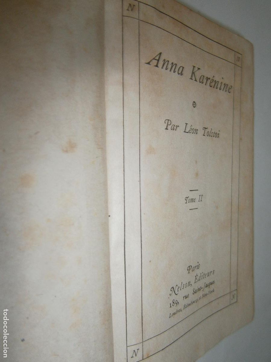 Libros de segunda mano: ANNA KARENINE - TOLSTOI - Foto 2