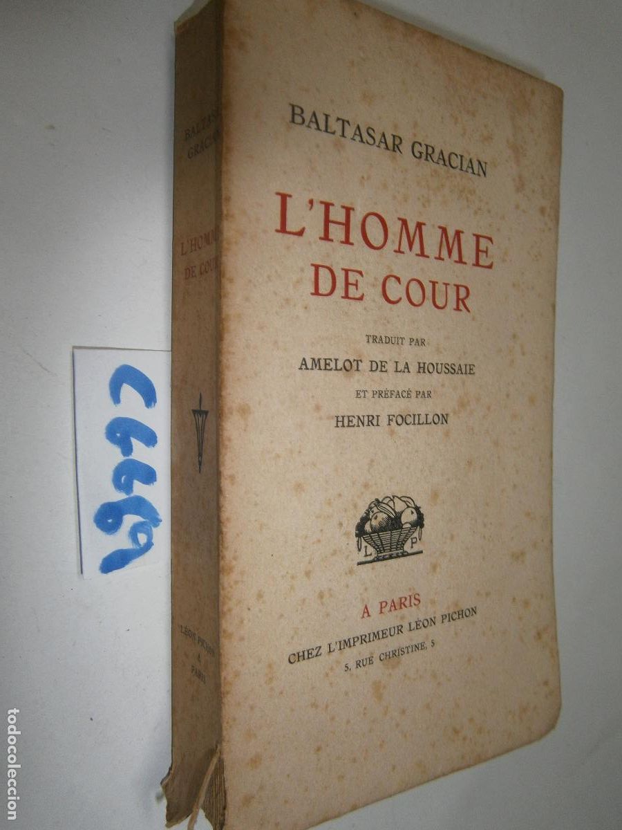 Livres d'occasion: L&acute;HOMME DE COUR (ORACULO MANUAL Y ARTE DE PRUDENCIA)