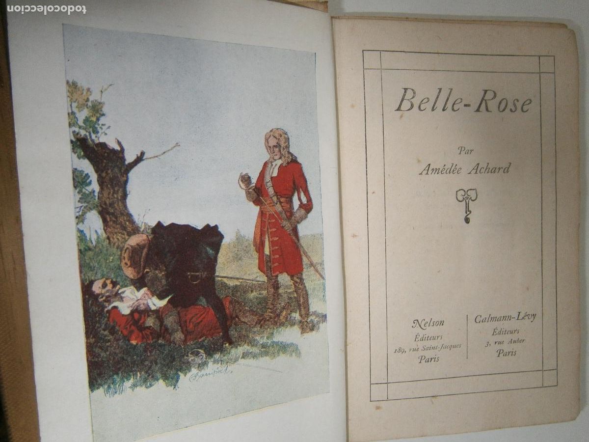 Libros de segunda mano: --- BELLE - ROSE --- - Foto 2