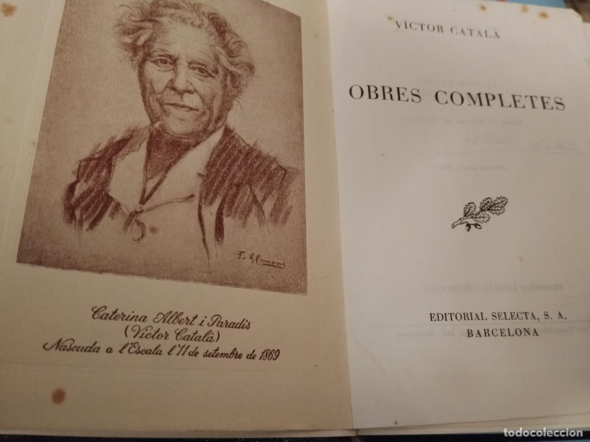 Libri di seconda mano: V&Iacute;CTOR CATAL&Agrave; - OBRES COMPLETES. 1951