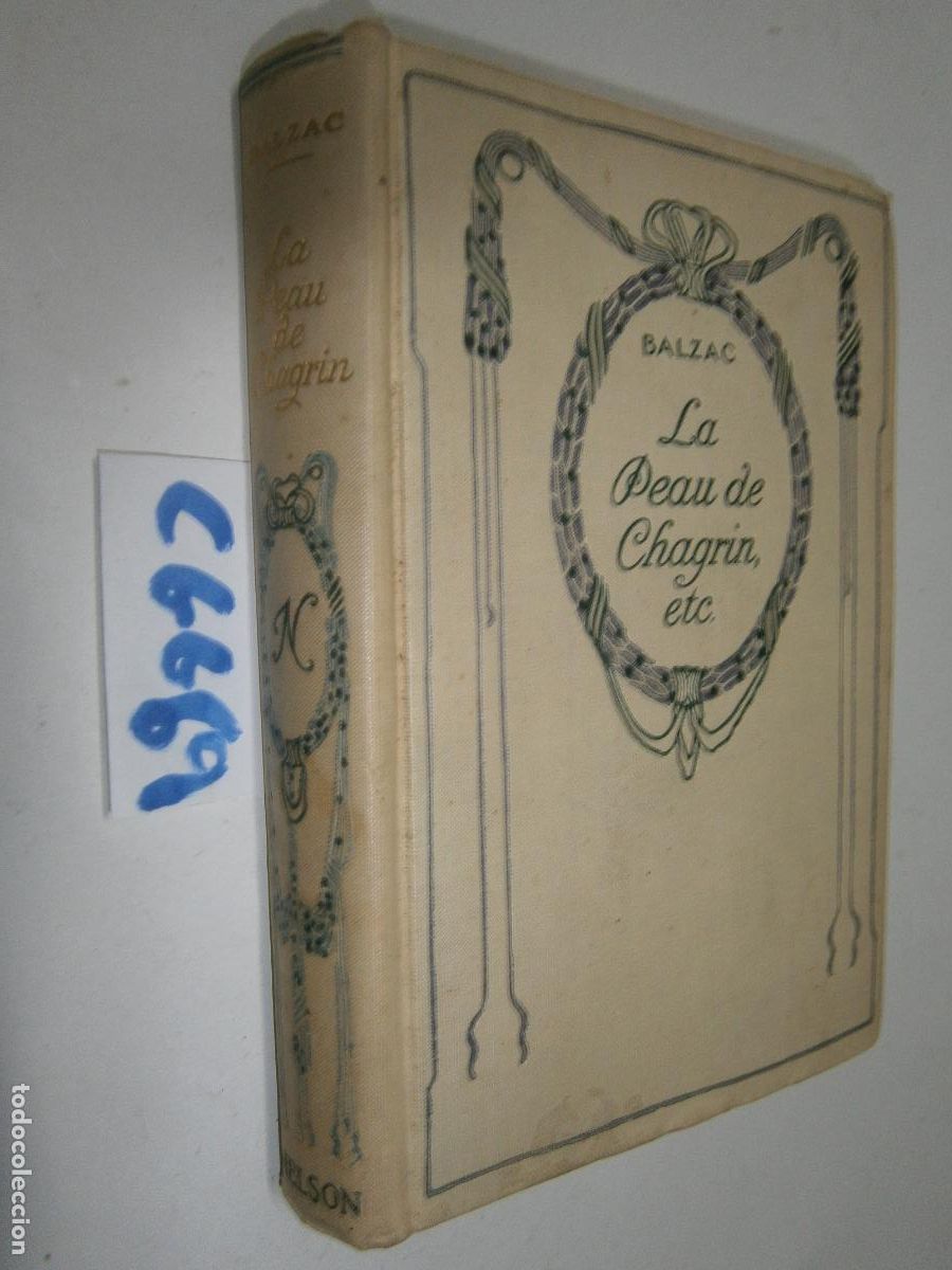 Libros de segunda mano: LA PEAU DE CHAGRIN (LA PIEL DE ZAPA)