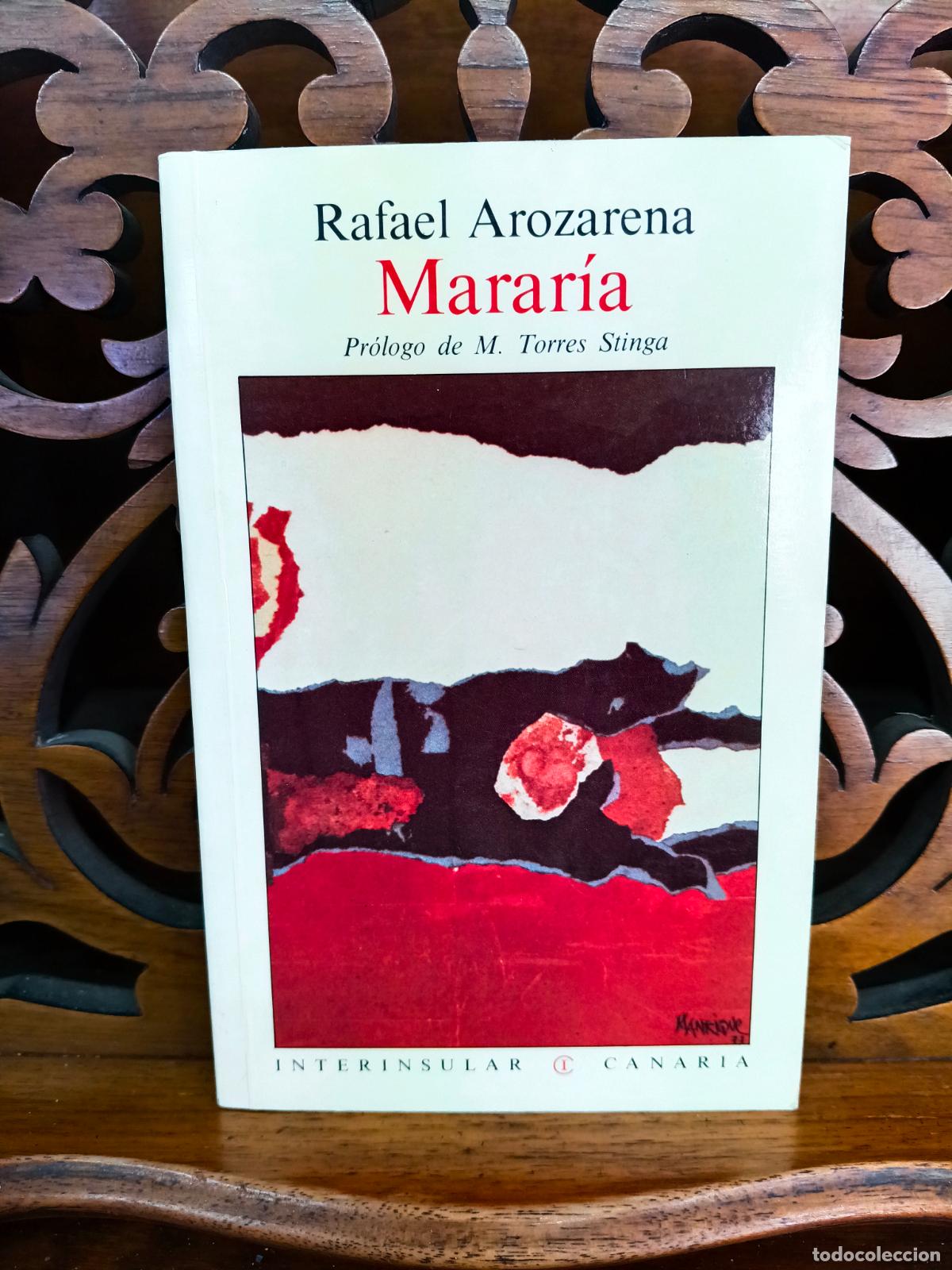 Libros de segunda mano: MARARIA, RAFAEL AROZARENA. CANARIAS 1983