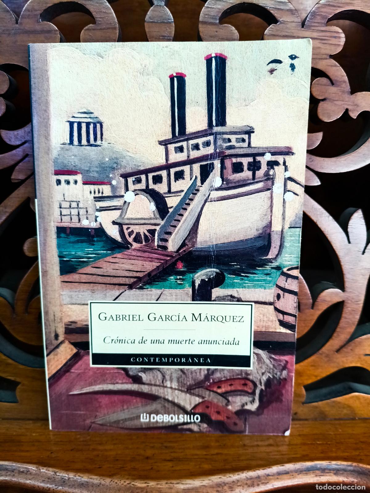 Libros de segunda mano: CRONICA DE UNA MUERTE ANUNCIADA, GABRIEL GARCIA MARQUEZ. DEBOLSILLO 2003 1&ordf; EDICI&Oacute;N